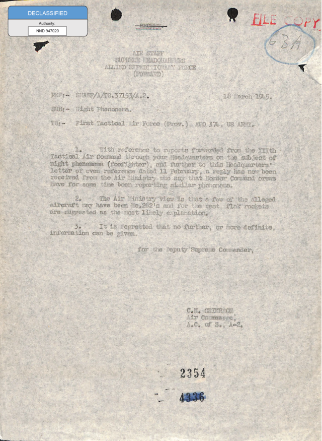 331 120752 Numeric Files 1944-1945 37153 German Armament Equipment Documents