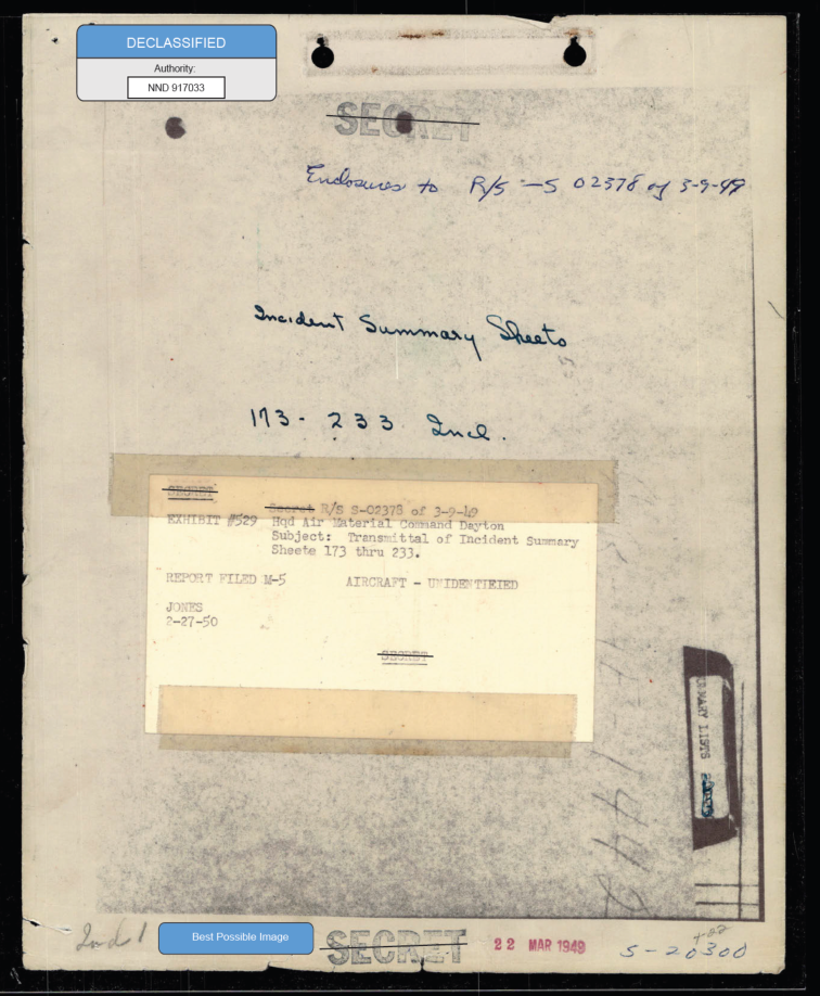 38 143685 box Incident Summaries 173-233