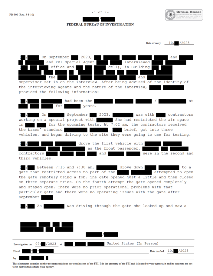 FBI September 2023 Sighting - Serial 4